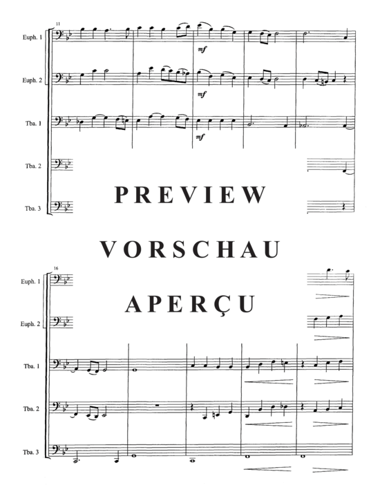 Product gallery: Page 3 of 10 Abendgebet (Evening Prayer) , ,  (Tuba Quintet EETTT)