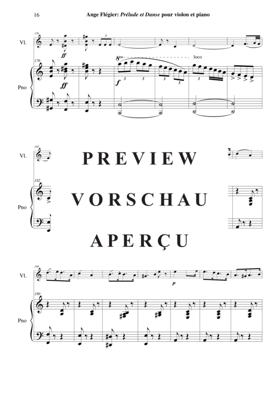 Product gallery: Page 17 of 21 Prélude et Danse , , (violin + piano)