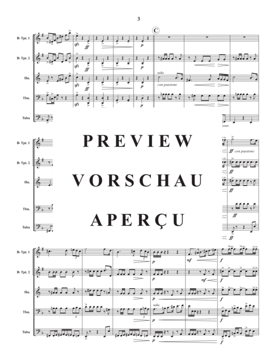 Produktgalerie: Seite 5 von 21 Virtuoso Polonaise Marcatiss , , (Blechbläserquintett)