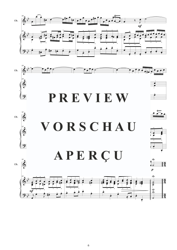 Product gallery: Page 7 of 11 Oboe Concerto No.8 in G-Moll Op.9, , Flute and Harpsichord/Piano