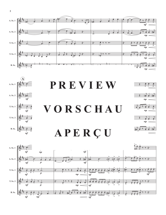 Product gallery: Page 4 of 17 Whisper Me Your Dreams , , (Saxophone Quintet AATTB)