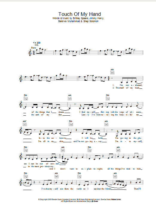 Produktbild zu: Touch Of My Hand