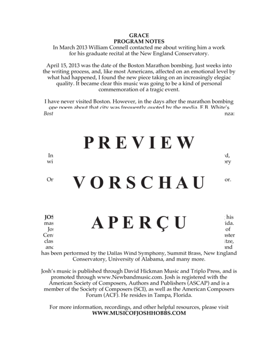 Product gallery: Page 2 of 17 Grace , , (Posaune + Klavier)