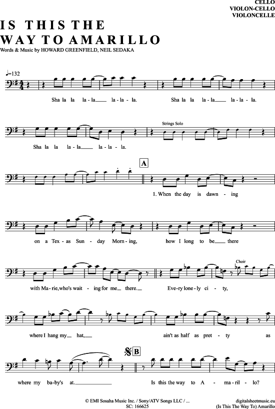 Produktbild zu: Is This The Way To Amarillo Hermes House Band/Tony Christie