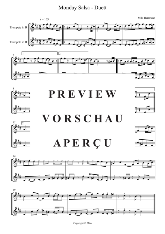 Produktbild zu: Monday Salsa Milo Herrmann