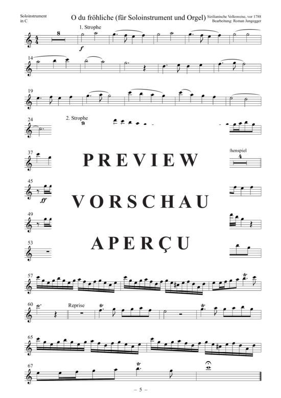 gallery: O du fröhliche (Orgel + Stimme in C und B) , ,  (Trompete + Orgel)
