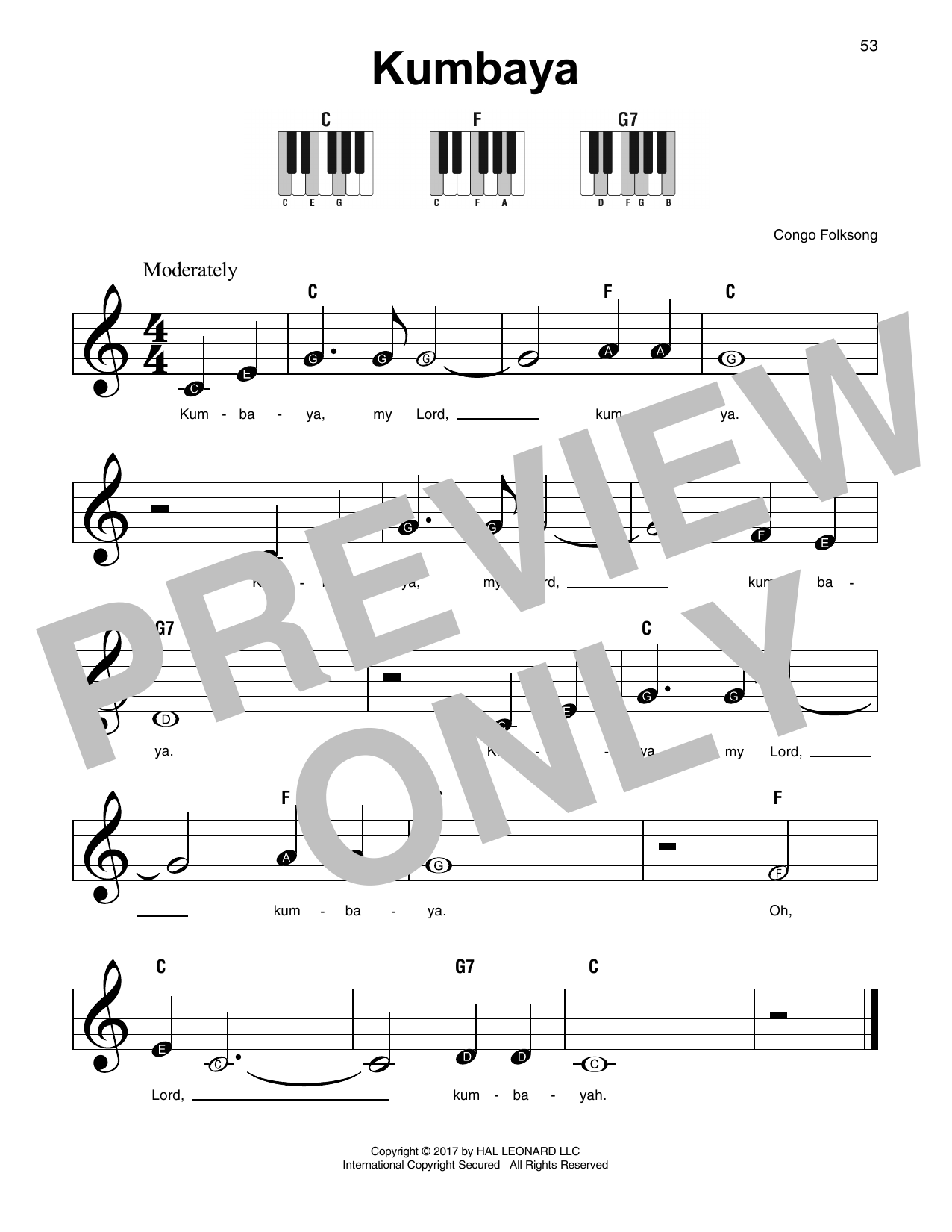 Produktbild zu: Kumbaya