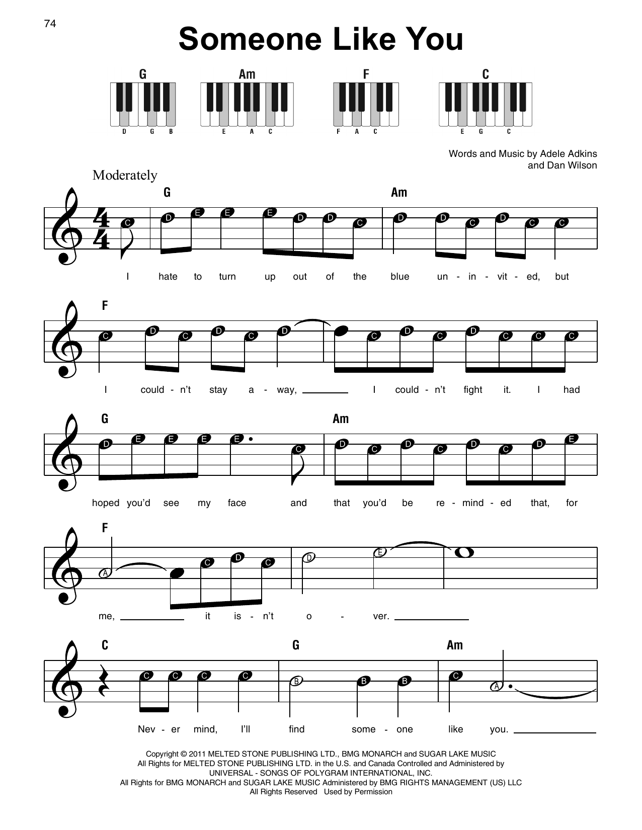 Produktbild zu: Someone Like You