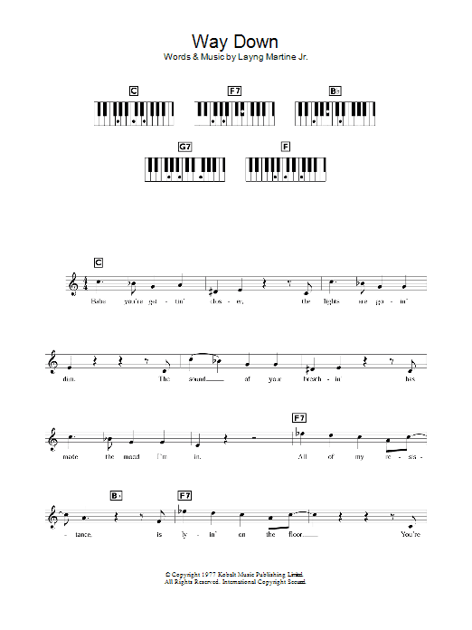 Produktgalerie: Seite 1 von 1 Way Down, Elvis Presley, Melodieinstrument