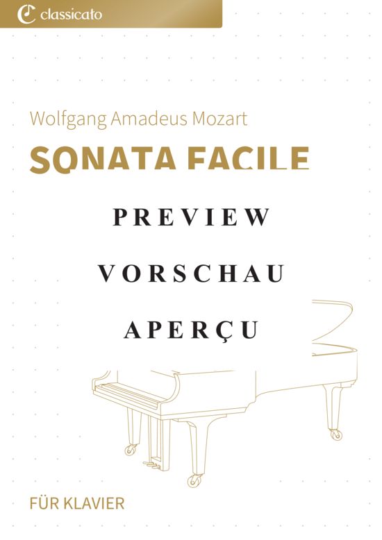 gallery: Sonata facile - KV 545 , , (Klavier Solo)