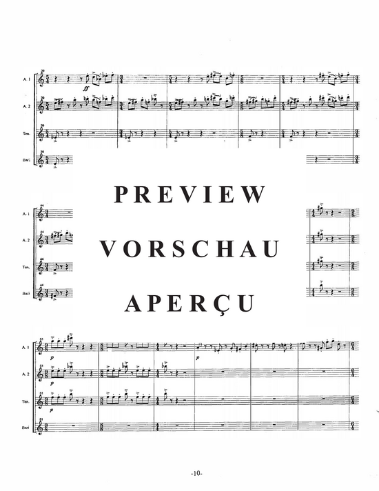 Product gallery: Page 13 of 21 Dream Visions , , (Saxophonquartett SATB)