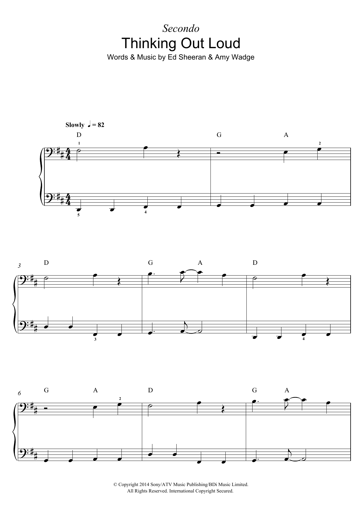 Produktbild zu: Thinking Out Loud