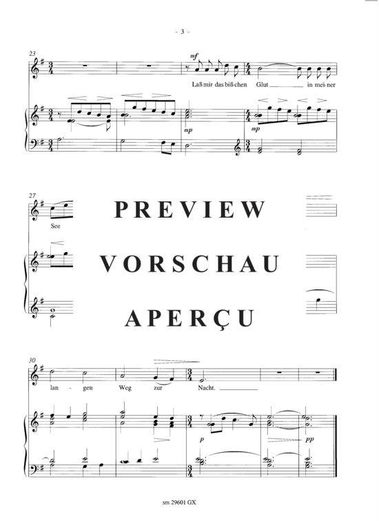 Product gallery: Page 6 of 13 Drei Lieder der Hoffnung , , (soprano + piano)