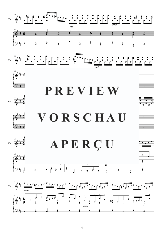 Produktgalerie: Seite 5 von 11 Violin Concerto No.7 in D-Dur Op.9, , Violine und Cembalo