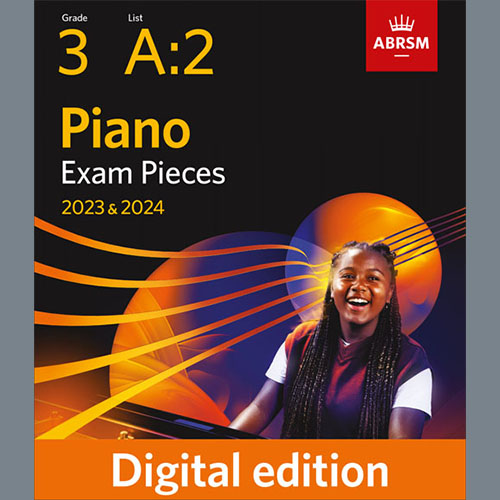 cover: Vivace (Grade 3, list A2, from the ABRSM Piano Syllabus 2023 & 2024),