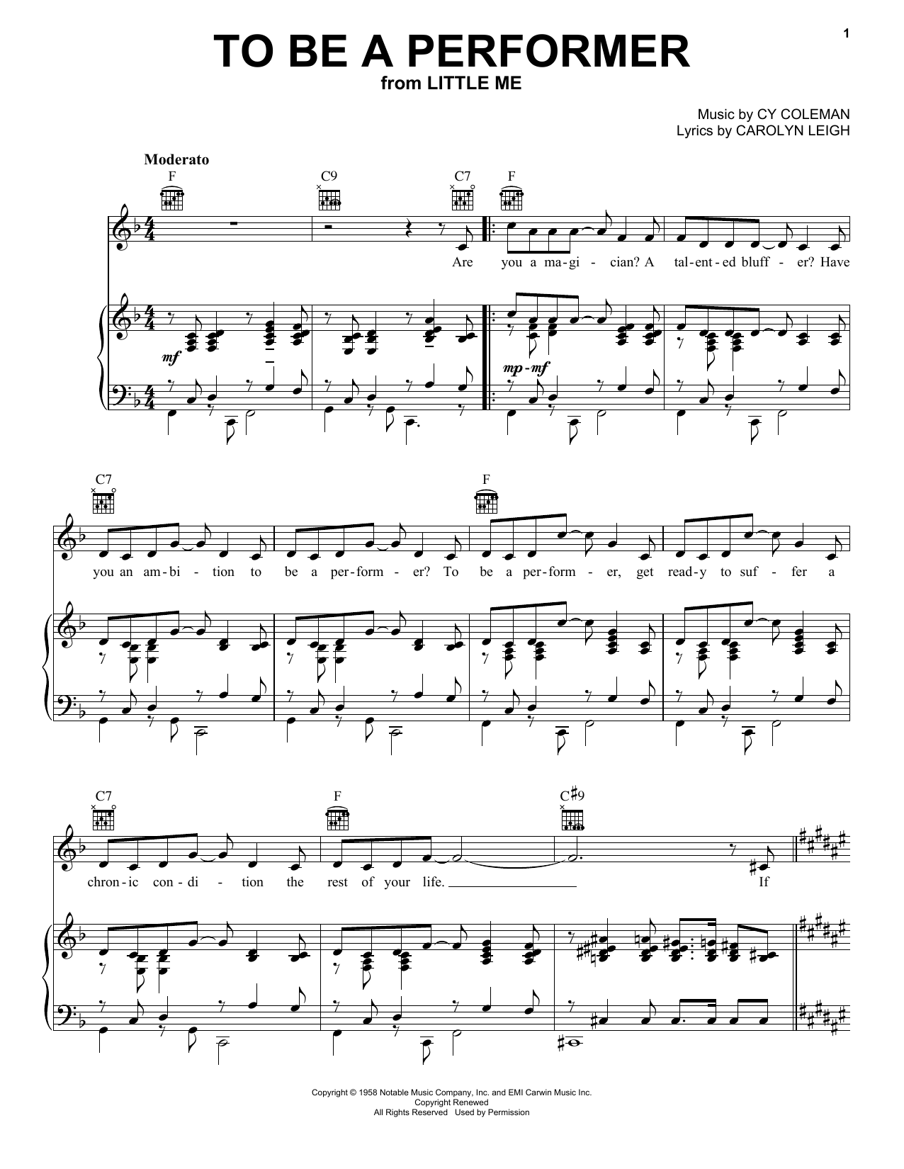 Produktbild zu: To Be A Performer