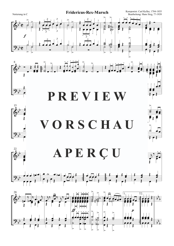 Product gallery: Page 2 of 5 Fridericus-Rex-Marsch, , Trombone Choir