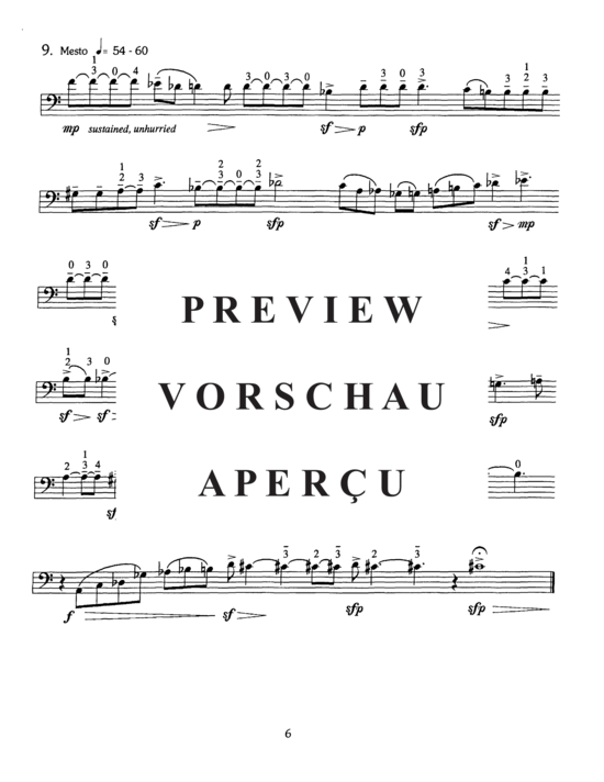 Product gallery: Page 10 of 16 Nocturne Etudes , , (Euphonium Solo)
