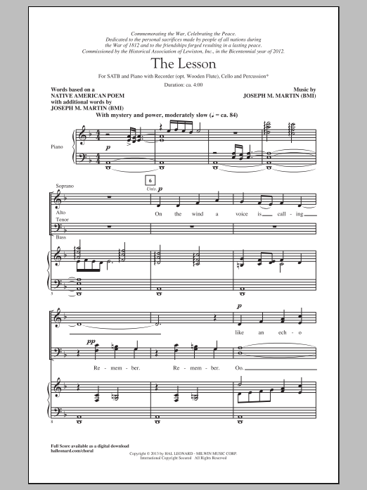 Produktbild zu: The Lesson