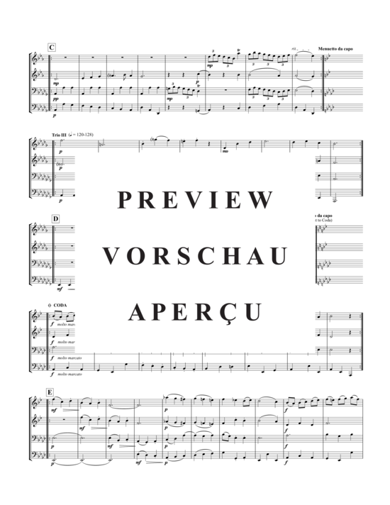 Product gallery: Page 3 of 17 Menuettos I u II  , , (Tuba Quartet: 2x Baritone, 2xTuba)