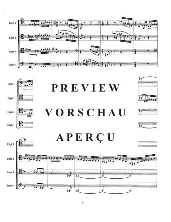 Product gallery: Page 7 of 21 Fantasia on ",God of Our Fathers", , , (Euphonium Quartet)