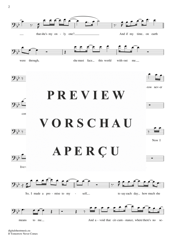 Produktgalerie: Seite 3 von 4 If Tomorrow Never Comes, Keatin, Ronan, (Violoncello)