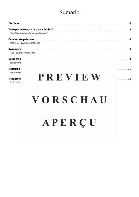 Produktgalerie: Seite 5 von 11 Pausa para té al piano - Clásicos que reconfortan, fáciles de tocar, , Klavier Solo