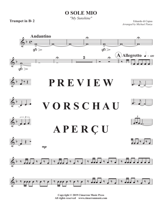Produktgalerie: Seite 12 von 19 O Sole Mio , , (Blechbläser Quintett)