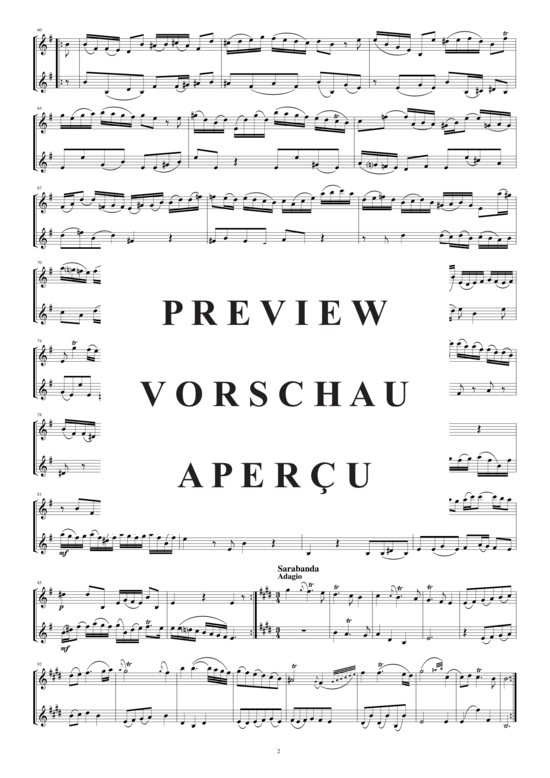 Produktgalerie: Seite 3 von 5 Sonate für zwei Trompeten, , 