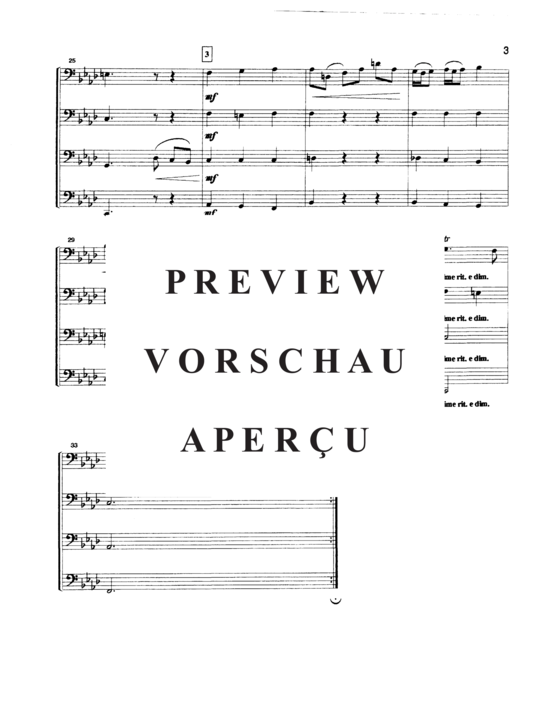 Product gallery: Page 5 of 19 Sarabande and Bouree , , (Tuba Quartett EETT)