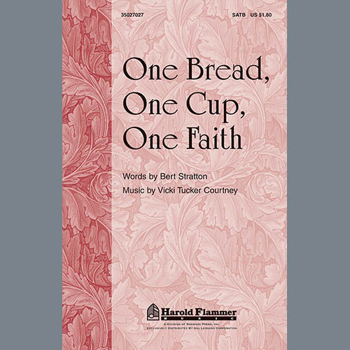 cover: One Bread, One Cup, One Faith, Bert Stratton, Chor
