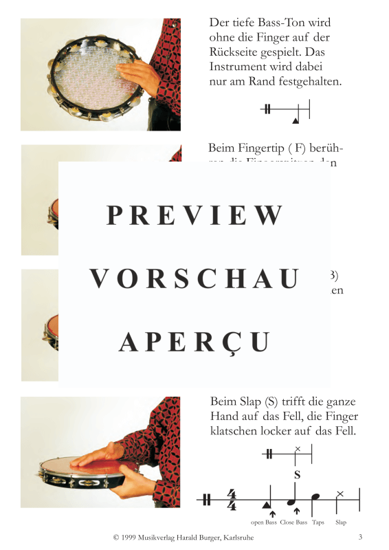 Product gallery: Page 6 of 11 Beachrhythm for Pandeiro, , (Pandeiro drum)