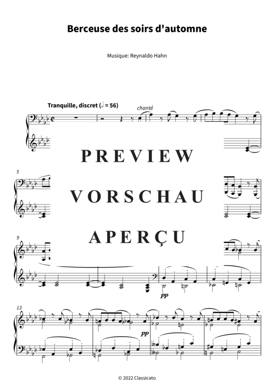 Produktgalerie: Seite 4 von 6 Berceuse des soirs d´automne , , Klavier Solo