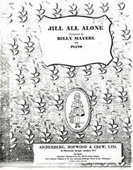 cover: Jill All Alone, Billy Mayerl, Klavier