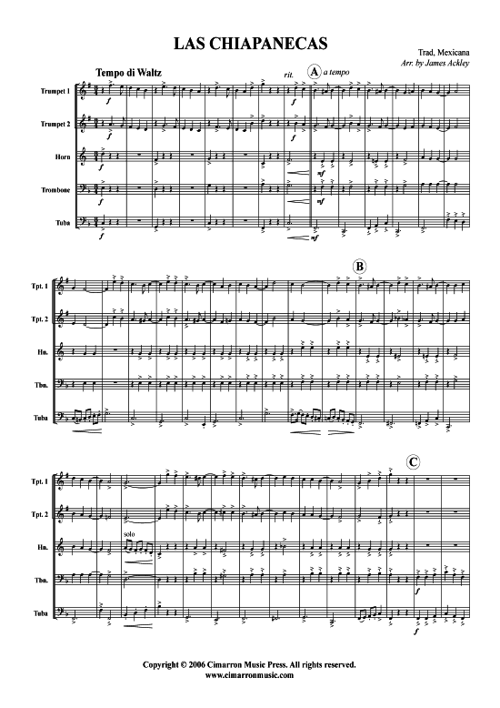 Produktbild zu: Las Chiapanecas Traditional