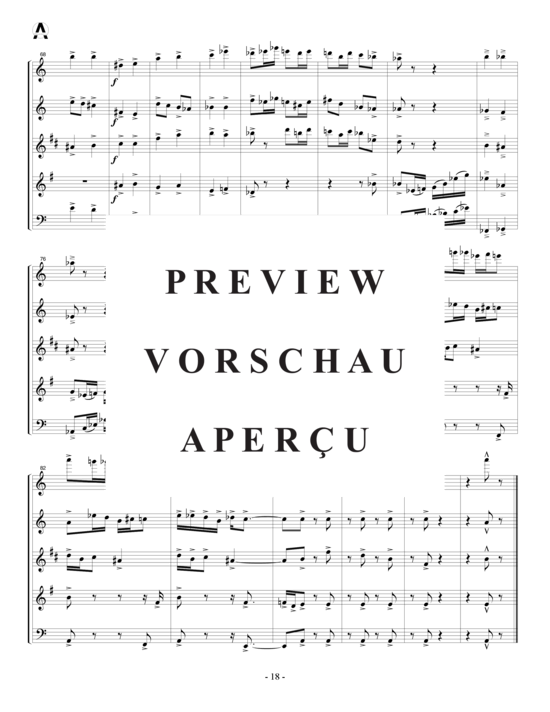 Produktgalerie: Seite 21 von 21 Wind Quintet , , (Holzbläserquintett)
