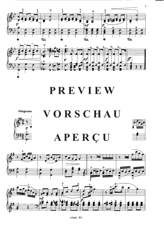 Product gallery: Page 10 of 12 Indian Fanfares, 3 Sätze , , Piano Solo