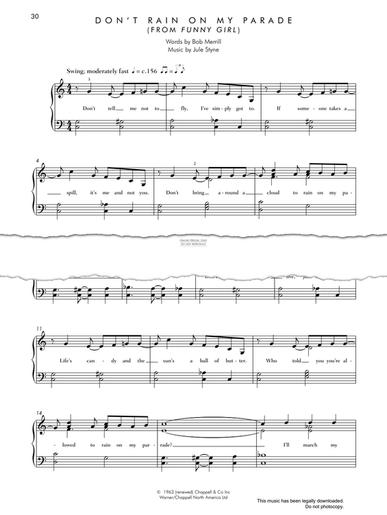 Produktbild zu: Don't Rain On My Parade