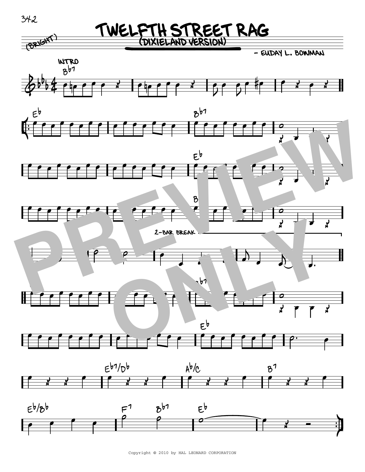 Produktbild zu: Twelfth Street Rag (arr. Robert Rawlins)