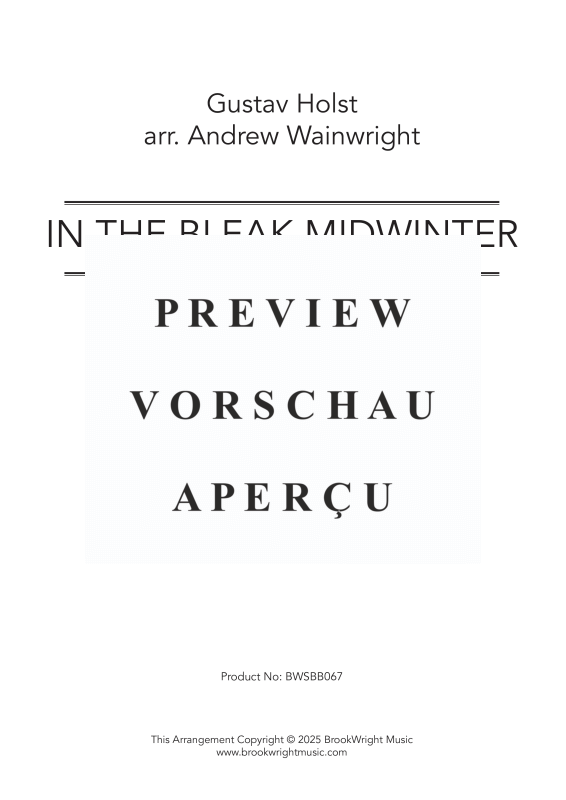 gallery: In the Bleak Midwinter, Philip Broome, Euphonium solo and brass band