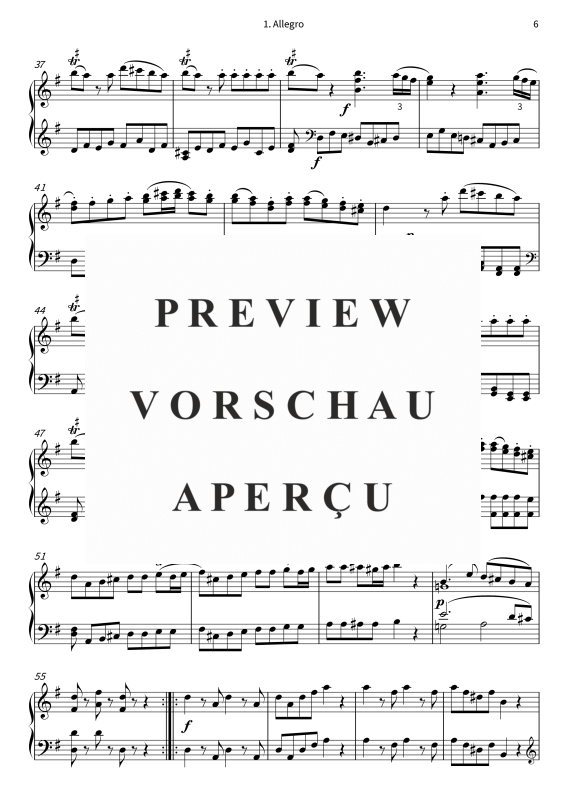 Produktgalerie: Seite 8 von 11 A Little Night Music - Serenade No. 13, , Klavier Solo