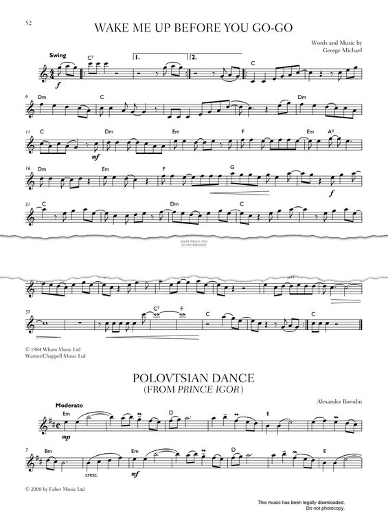 Product gallery: Page 1 of 1 Polovtsian Dance, Alexander Borodin