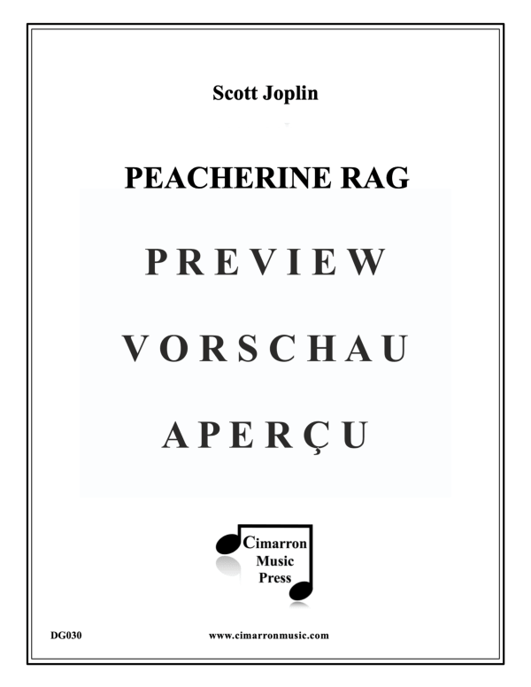 Produktgalerie: Seite 2 von 11 Peacherine Rag, , Blechbläser Quintett