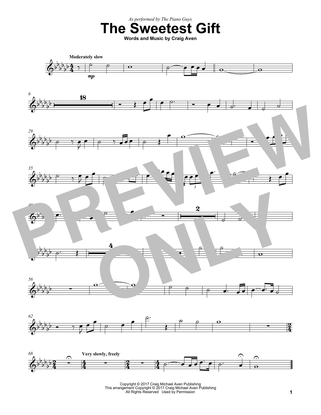 Product gallery: Page 1 of 1 The Sweetest Gift, The Piano Guys