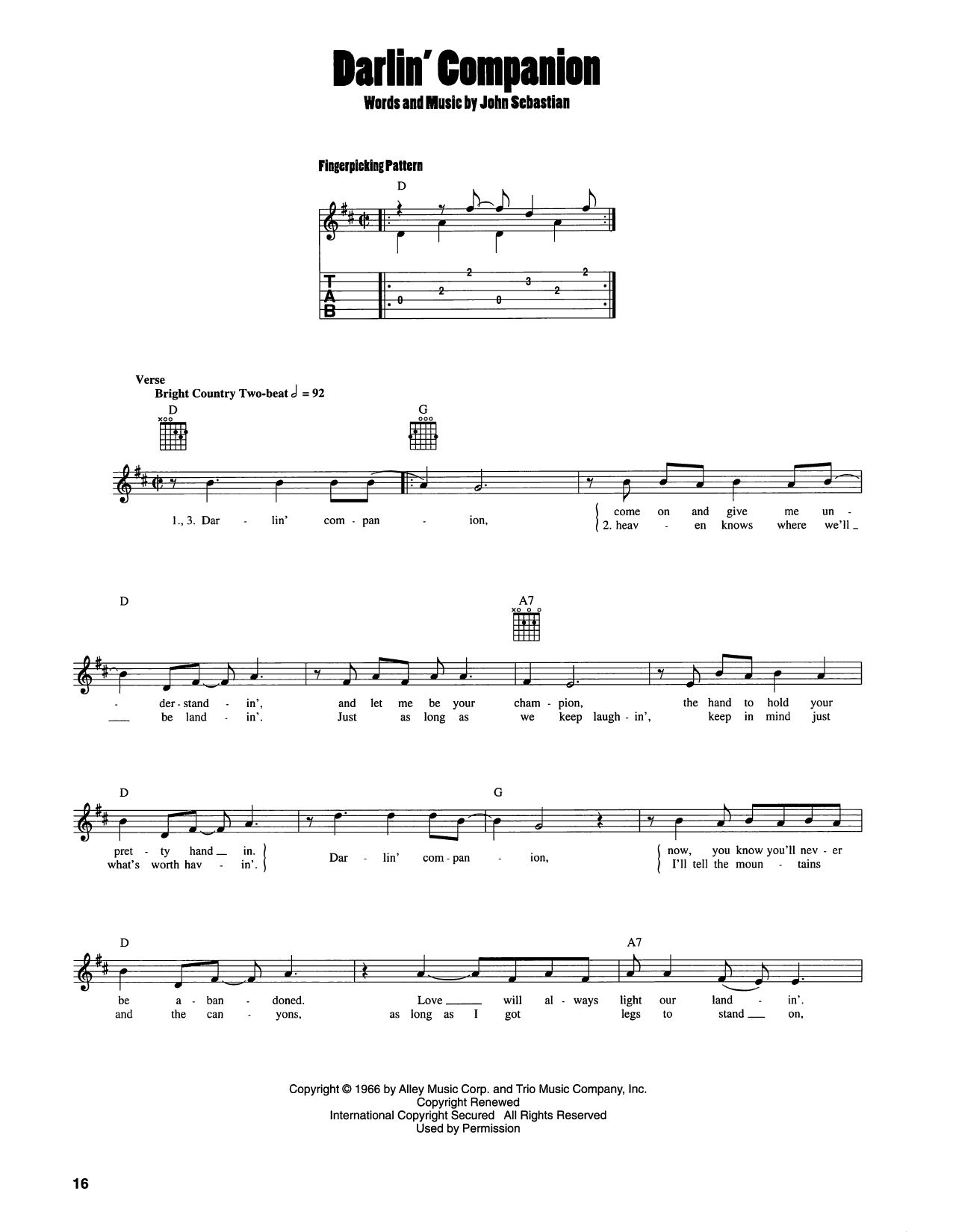 Produktgalerie: Seite 1 von 1 Darlin' Companion, John Sebastian, Gitarre