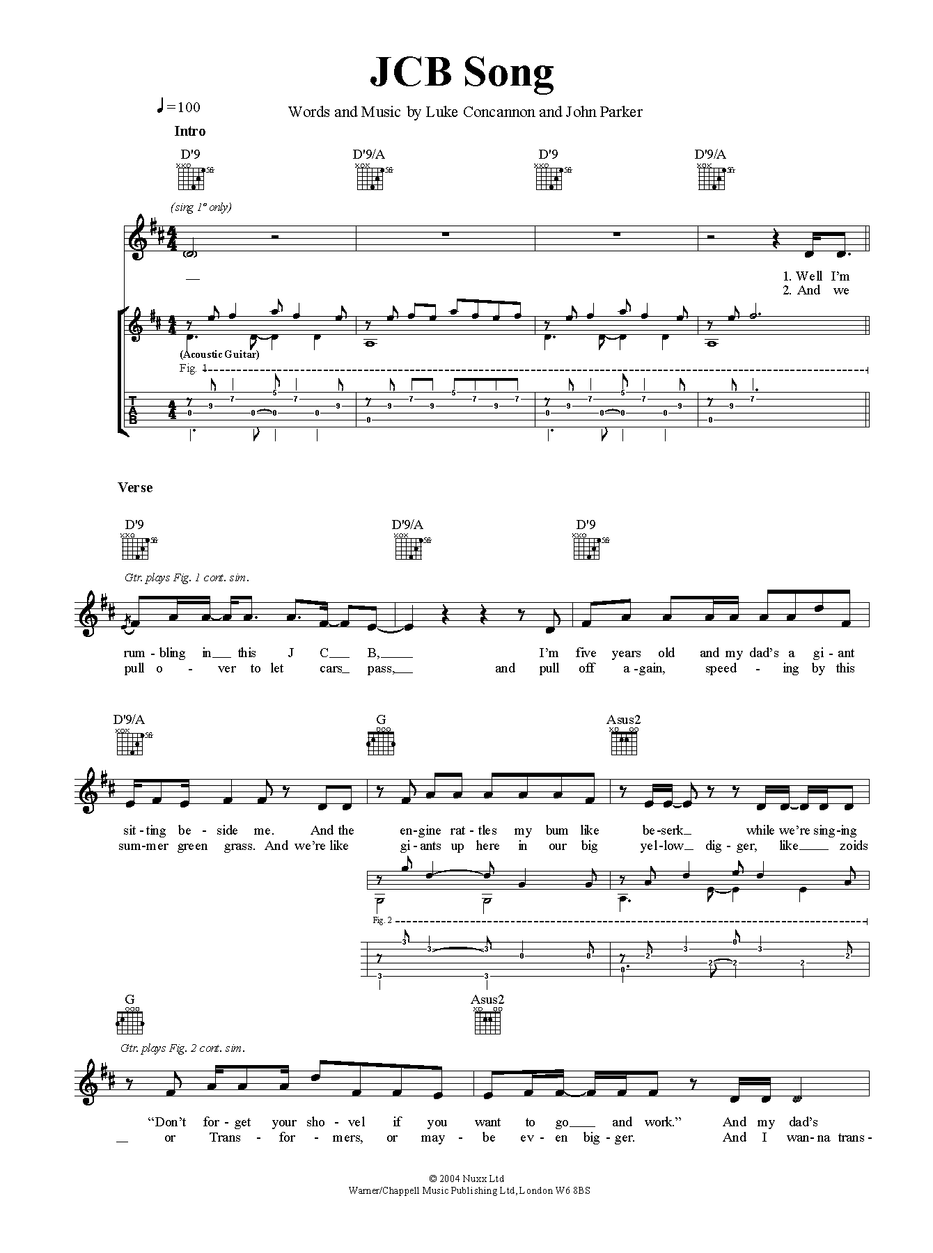 Product gallery: Page 1 of 1 The JCB Song, Nizlopi