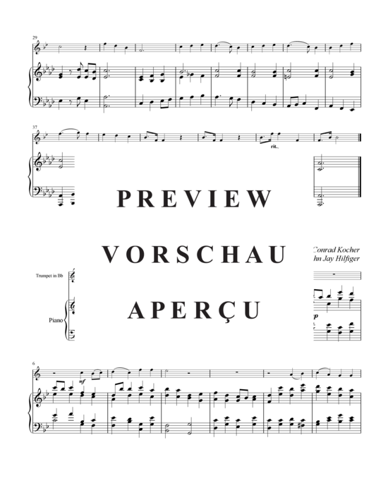 Produktgalerie: Seite 3 von 7 Drei Hymnen , , (Trompete in B + Klavier)