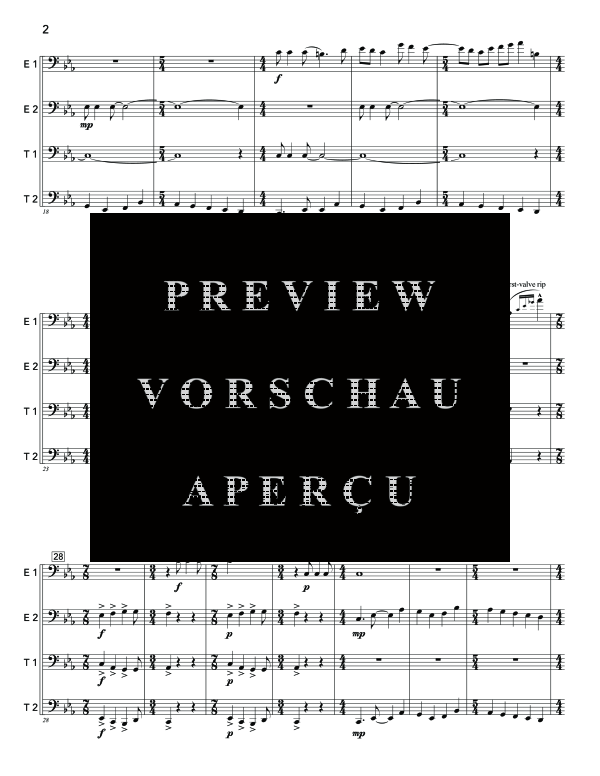 Product gallery: Page 6 of 11 Triskaidekaphile, , (Tuba Quartett EETT)