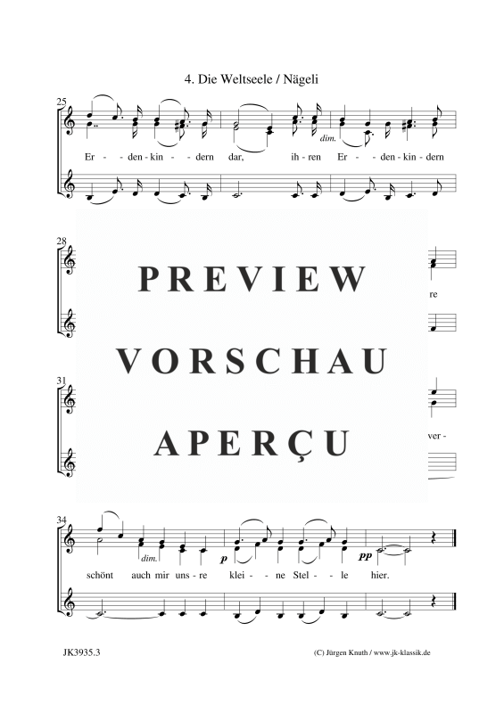 gallery: Die Weltseele, , (Frauenchor SSA)