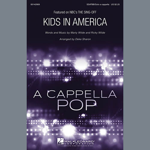 cover: Kids In America, Deke Sharon